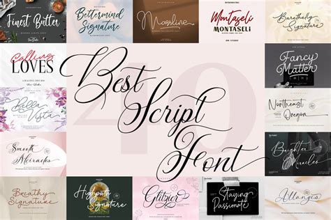 Script Fonts Design