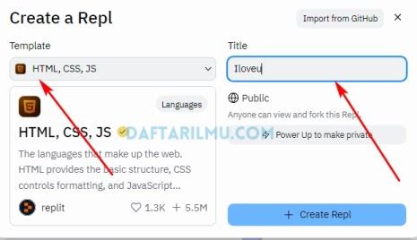 Script HTML Bucin Hai Ayang Makasih Ya Demo Source Code