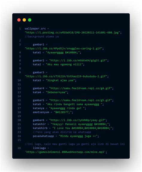 Script Html Bucin Hai Manis Demo Source Code