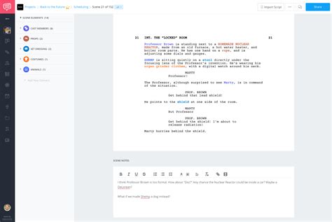 Script Notes Template Gif