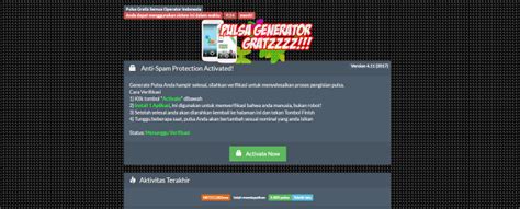 Script Phising Pulsa Gratis