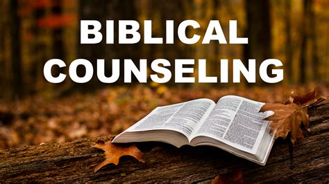 Scripture-based counseling