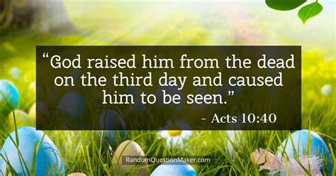 Scriptures For Easter Kjv