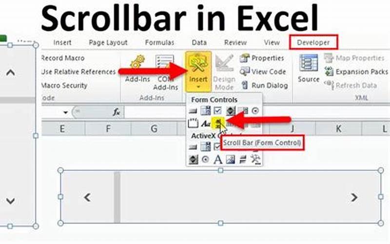 Scroll In Excel