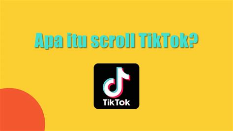 Scroll di Tiktok