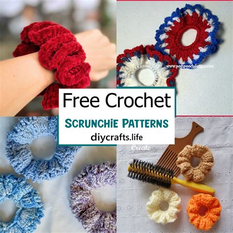 Scrunchie Crochet Pattern
