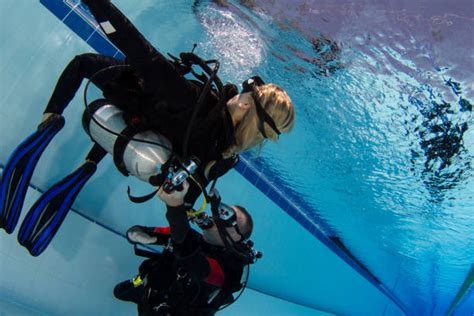 Scuba Diver Training Exercise