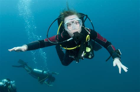 Scuba Diver Underwater