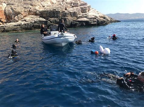 Scuba diving operators Paros