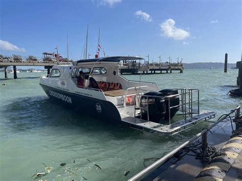 Scuba diving speedboat