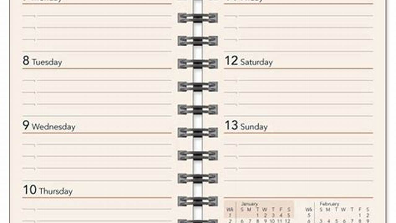 Scully Planner Refills 2025