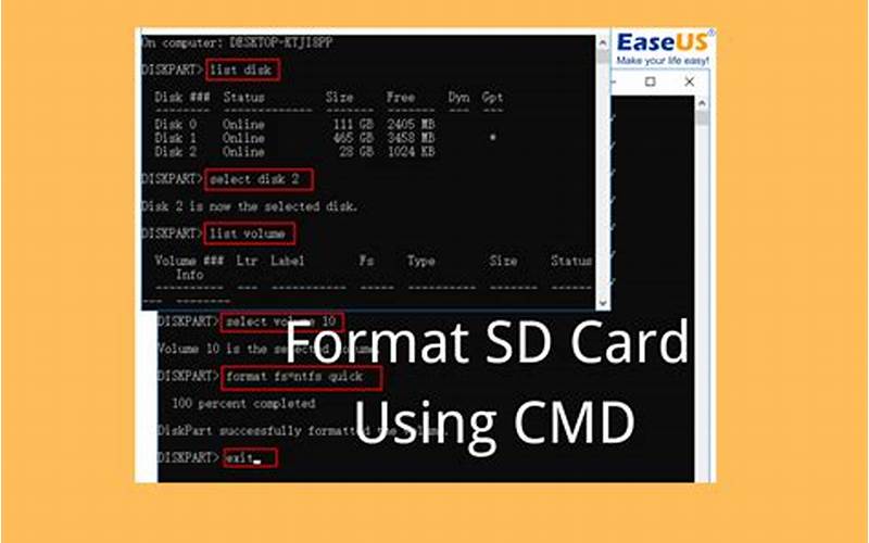 Sd Card Formatting