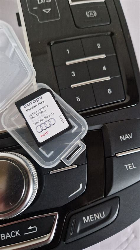 Optimize your Audi Q3 Sat Nav with High-Speed SD Card