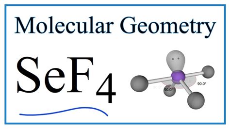 SeF4 Molecular Geometry
