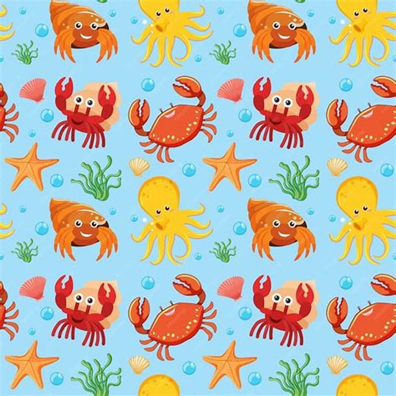 Sea Creatures Pattern