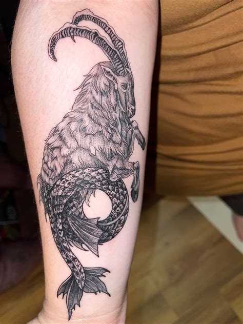 Sea Goat Tattoo