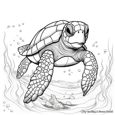 Sea Turtle Color Pages