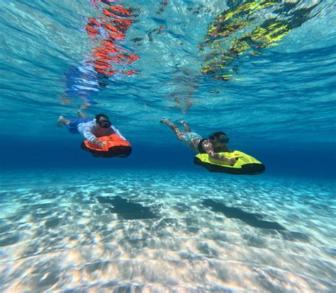 Seabob experience underwater