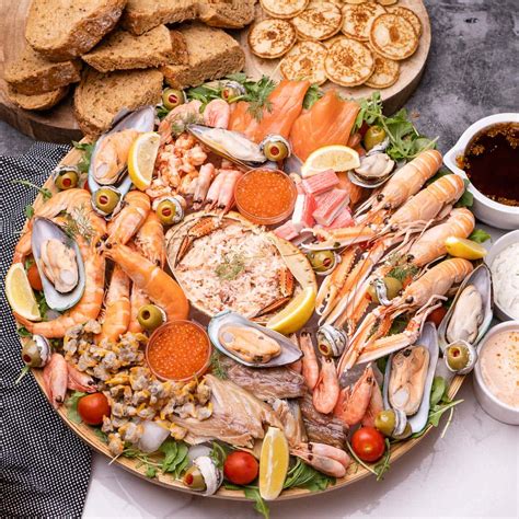 Seafood platter