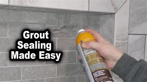 Sealing Grout And Tile