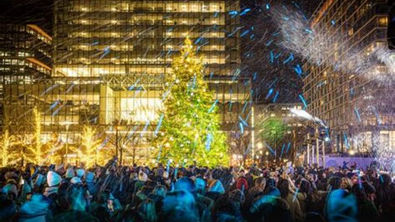 Seaport Tree Lighting 2024
