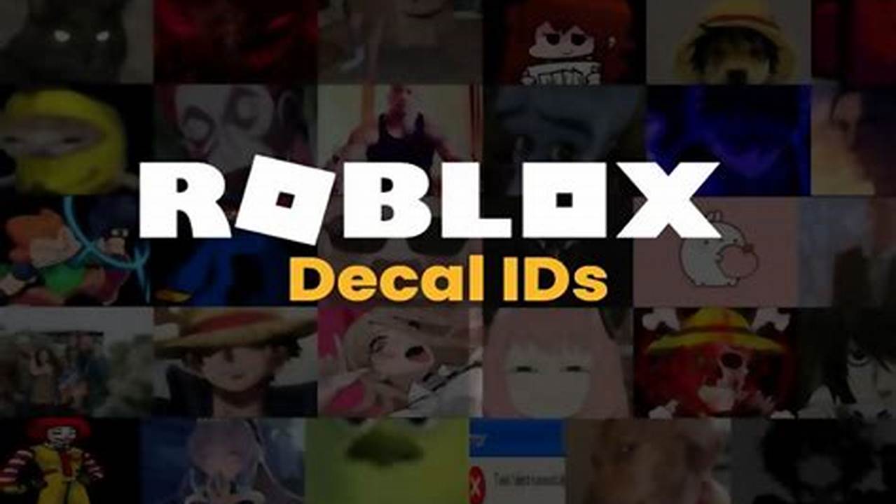 Search Our Database Of Ids For Over 100 Roblox., Images
