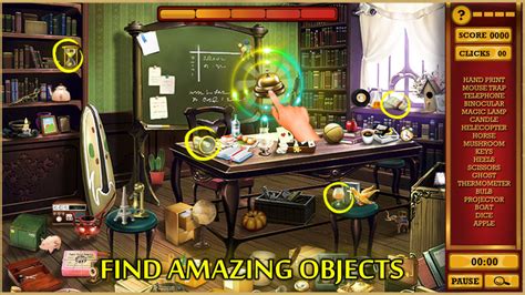 Searching for Hidden Objects in Escape Rooms