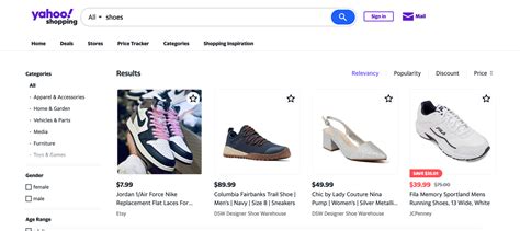 Searching for Specific Products