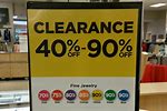 Sears Clearance Sales