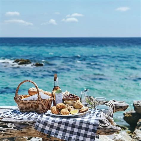 Seaside picnic location