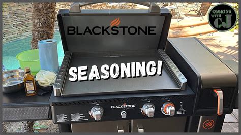 Season Your Blackstone