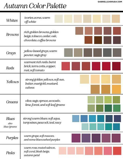 Seasonal Color Inspirations