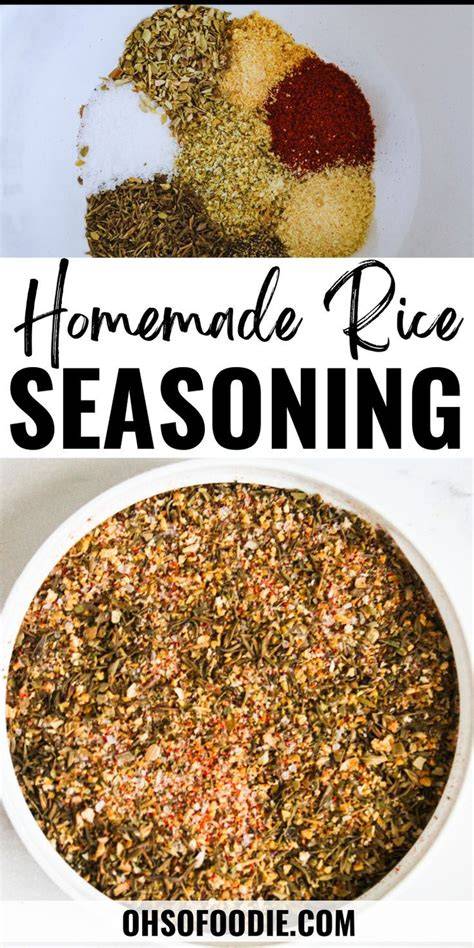 Seasoning rice
