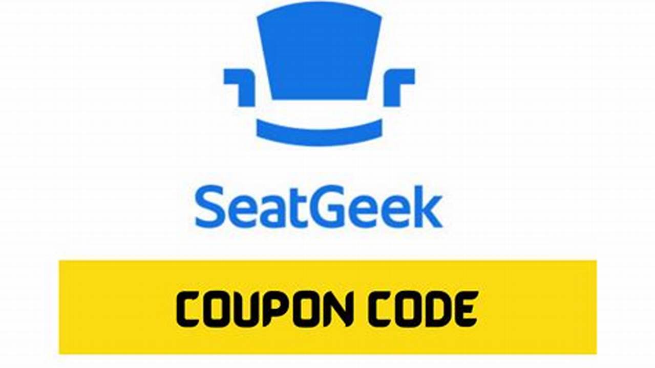 Seatgeek Discount Codes 2024