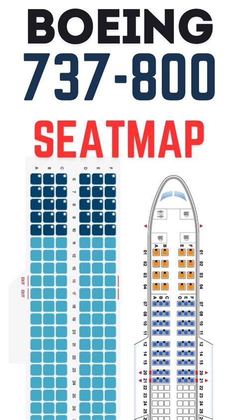 Seating Chart Boeing 737 800