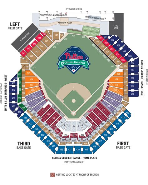 Seating Chart Citizens Bank Park