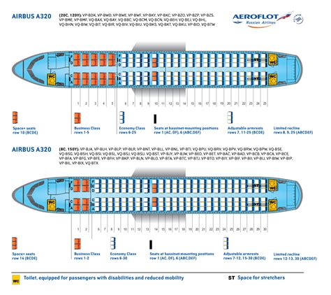 Seating Chart For Airbus A320