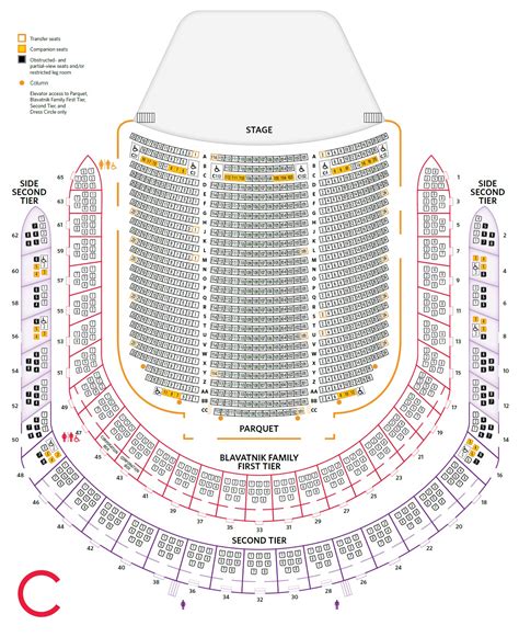 Seating Chart For Carnegie Hall