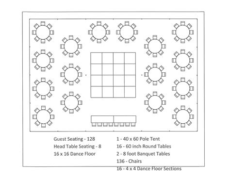 Seating Chart Layout