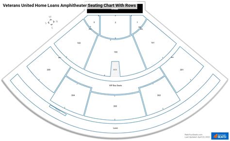 Seating Chart Veterans United Home Loans Amphitheater