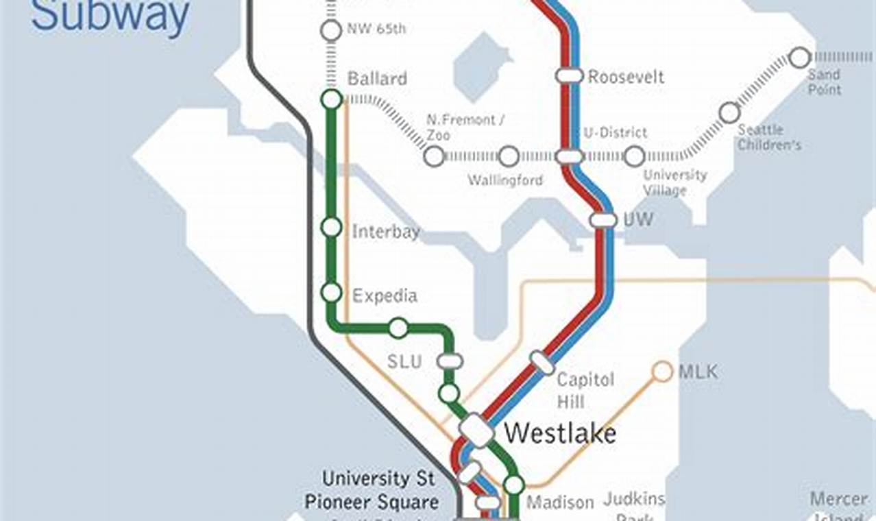 Seattle Light Rail Map Future
