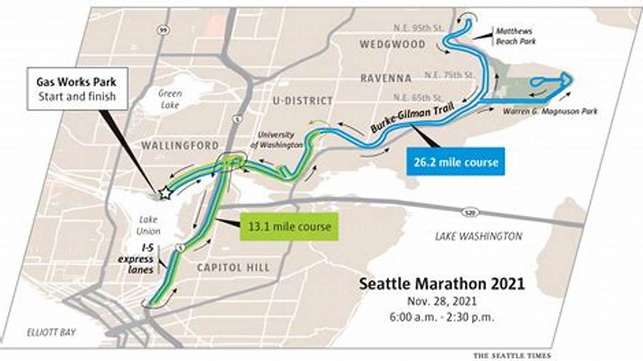Seattle Marathon 2024 Course Map Pdf Download