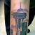 Seattle Space Needle Tattoo Designs