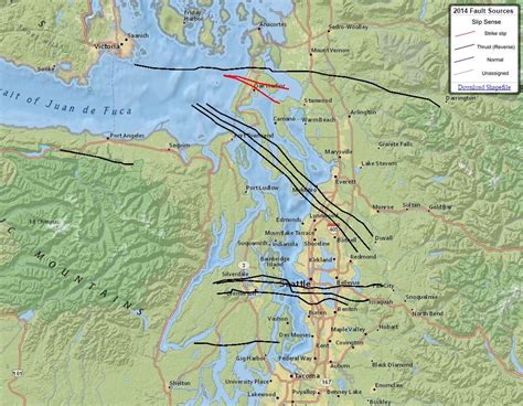 Seattle's Faults Maps That Highlight Our Shaky Ground KUOW News and