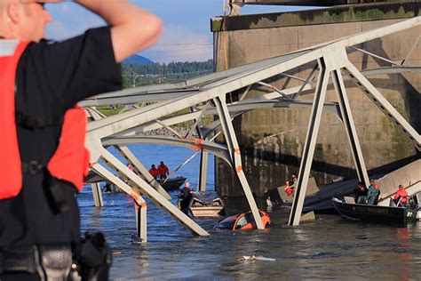 Seattle I-5 Bridge Damage Examples