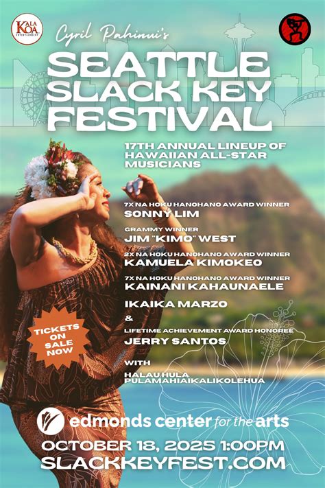 Seattle Slack Key Festival - Festival Lineup, Dates and Location