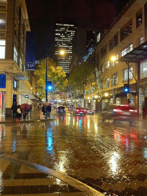 Seattle Streets Rain