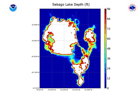 Sebago Lake Maine Depth Chart