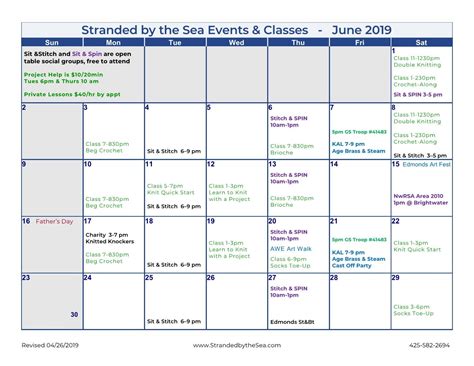 Sebastian Calendar Of Events