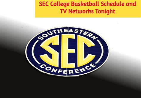 Sec Games Tonight Basketball